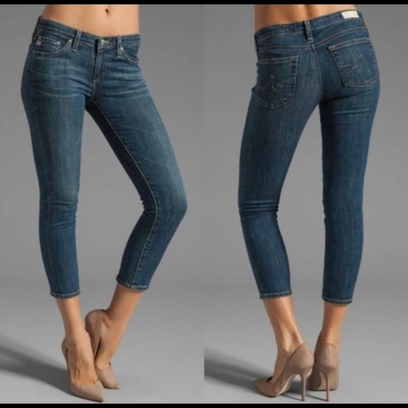 AG Jeans The Stilt Cigarette Crop 12 Year Size 31R - Picture 2 of 9
